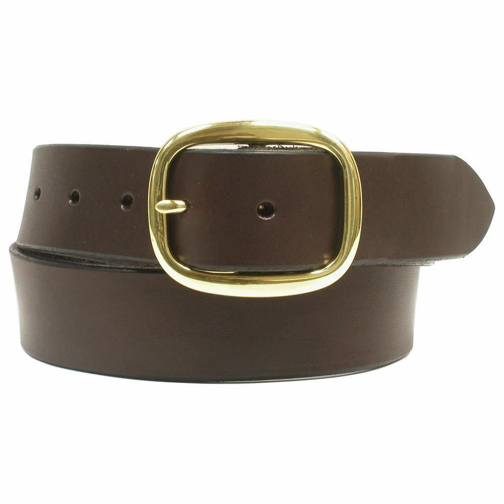 Boston Leather Men's Leather 1 3/4 Inch Garrison Belt