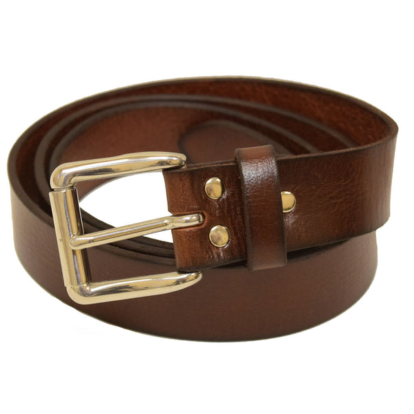 Leather Jean Belt 1 1/4