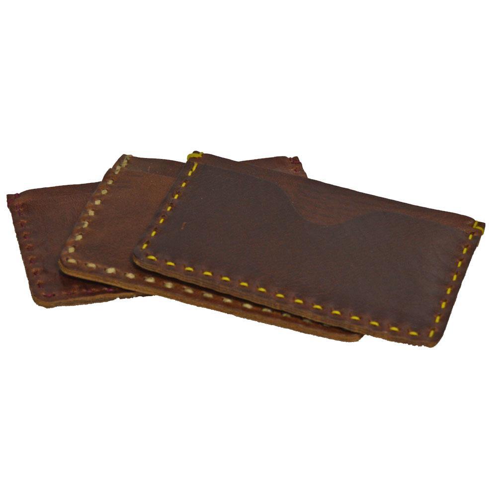 Two-Pocket Leather Bifold Wallet